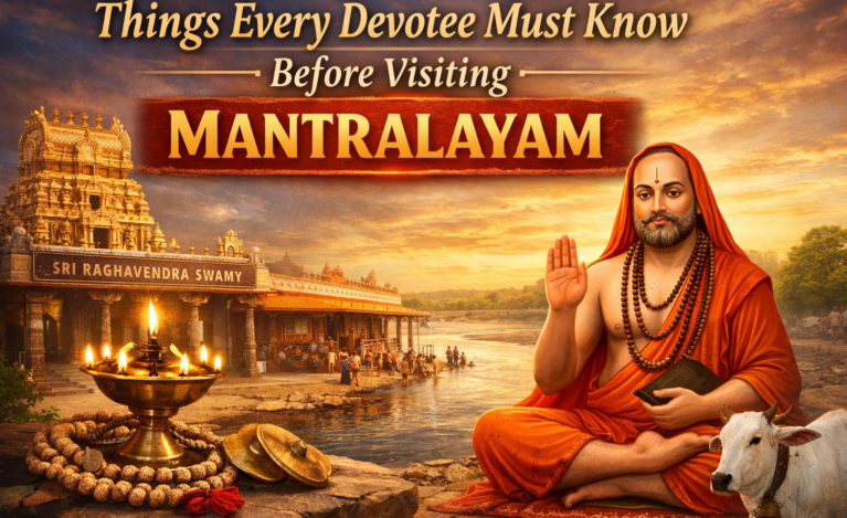 Things Every Devotee Must Know Before Visiting Mantralayam